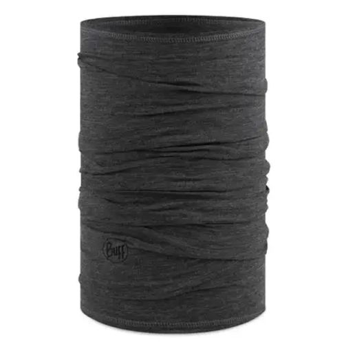 Braga de cuello Buff Merino Lightweight Solid Grey