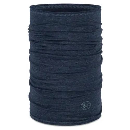 Braga de cuello Buff Merino Lightweight Solid NightBlue