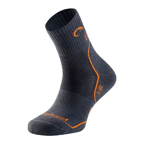 Calcetín Lurbel Camino Four Gris/Naranja