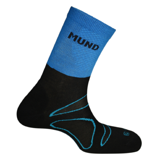 Calcetín Técnico Mund Plogging Negro/Azul