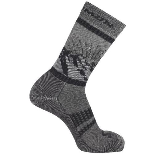 Calcetines Salomon Retro Wool Crew Gris