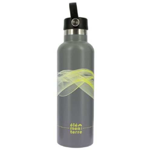 Cantimplora Isotérmica Elementerre Kukumber 750 ml Gris/Amarillo