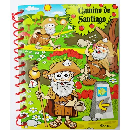 Libreta Peregrino Camino de Santiago MyL