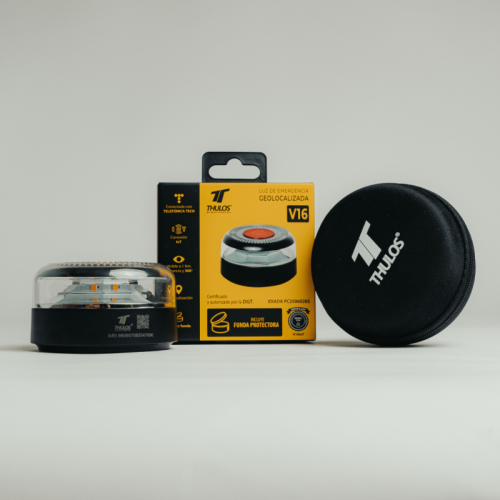 Luz de emergencia con geolocalización, certificada por la DGT