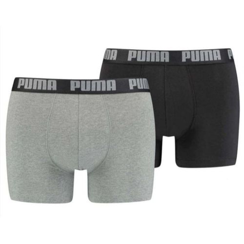 Pack 2 boxers Puma Gris/Negro
