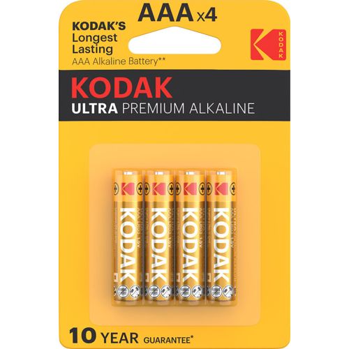 Pilas Alcalinas Kodak Ultra Premium Alkaline AAA LR03