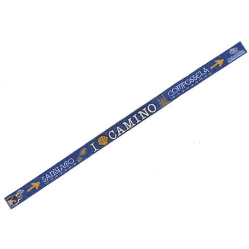 Pulsera Tela I love Camino  205 Azul