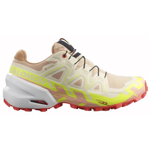 Zapatillas Salomon Speedcross 6 GTX W Beige/Amarillo