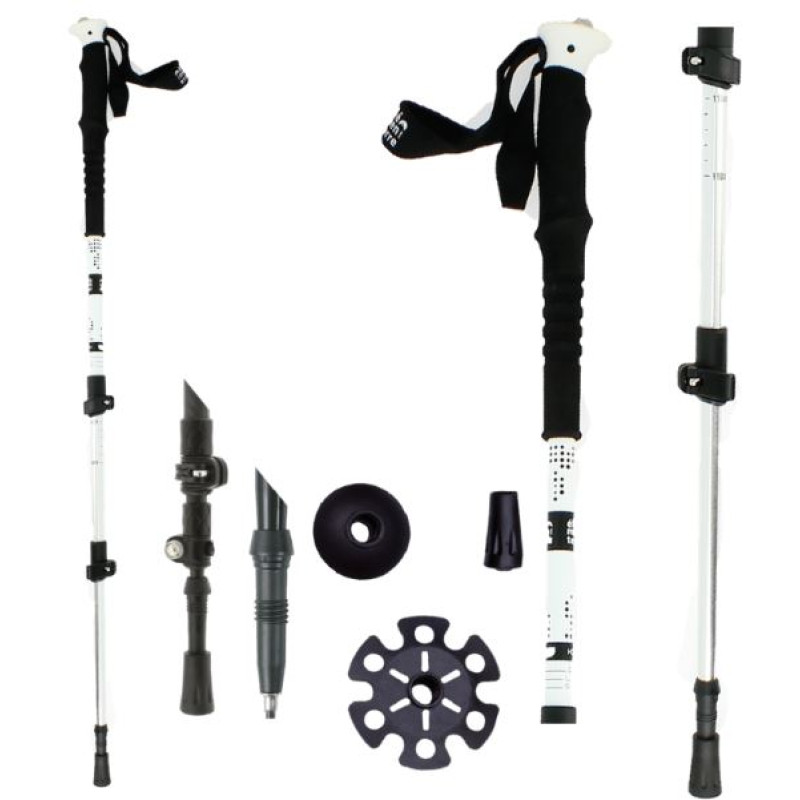 Bastón aluminio Elementerre Hobo Blanco