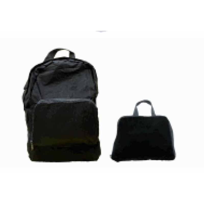 Bolso Mochila Tela MyL Negro