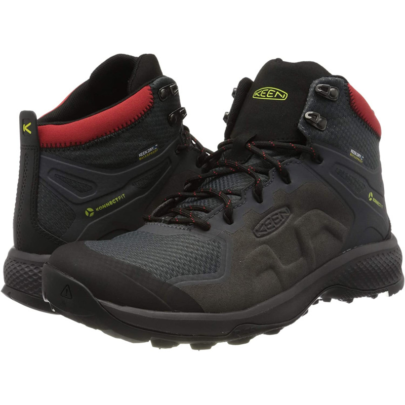 Bota Keen Explore Mid WP Gris