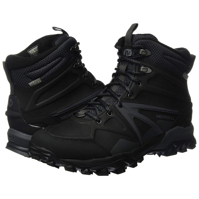 Botas Merrell Capra Glacial Ice Mid WTPF Negro/Gris