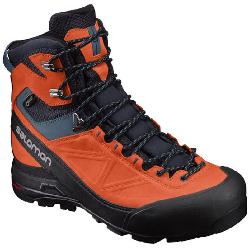 Bota Salomon X Alp MTN GTX Naranja/Negro