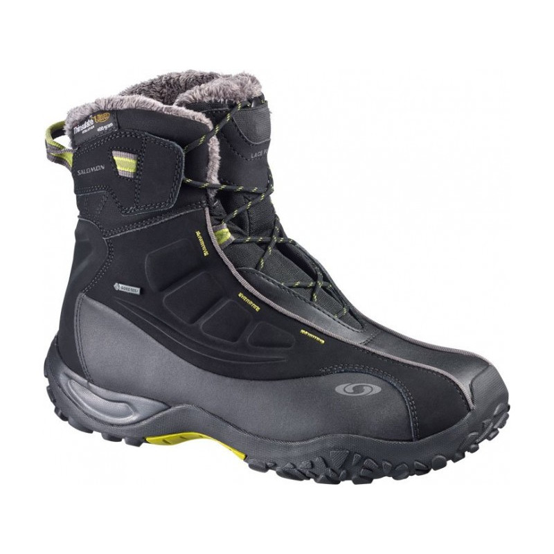 Bota Salomon B52 TS GTX Negro/Gris/Amarillo