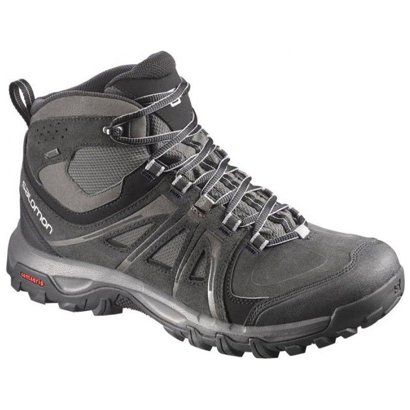 Bota Salomon Evasion Mid GTX Negro/Gris