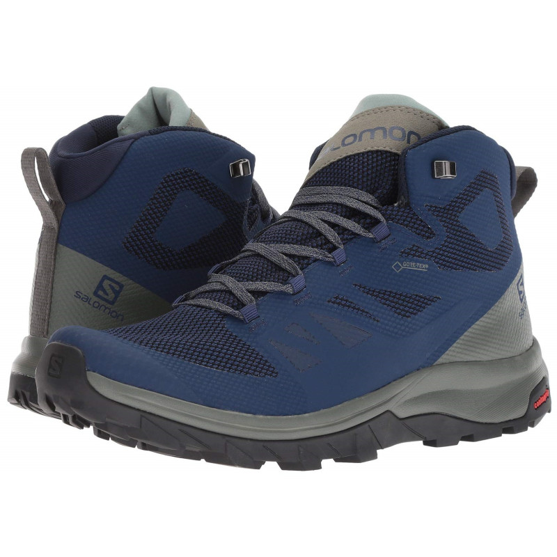 Botas Salomon Outline Mid GTX Marino/Gris