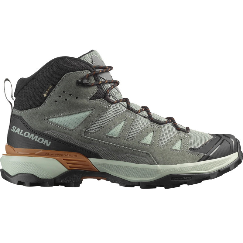 Bota Salomon X Ultra 360 LTR Mid GTX Gris/Negro