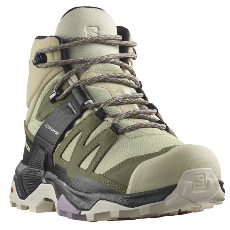 Bota Salomon X Ultra 4 Mid Gtx W Verde