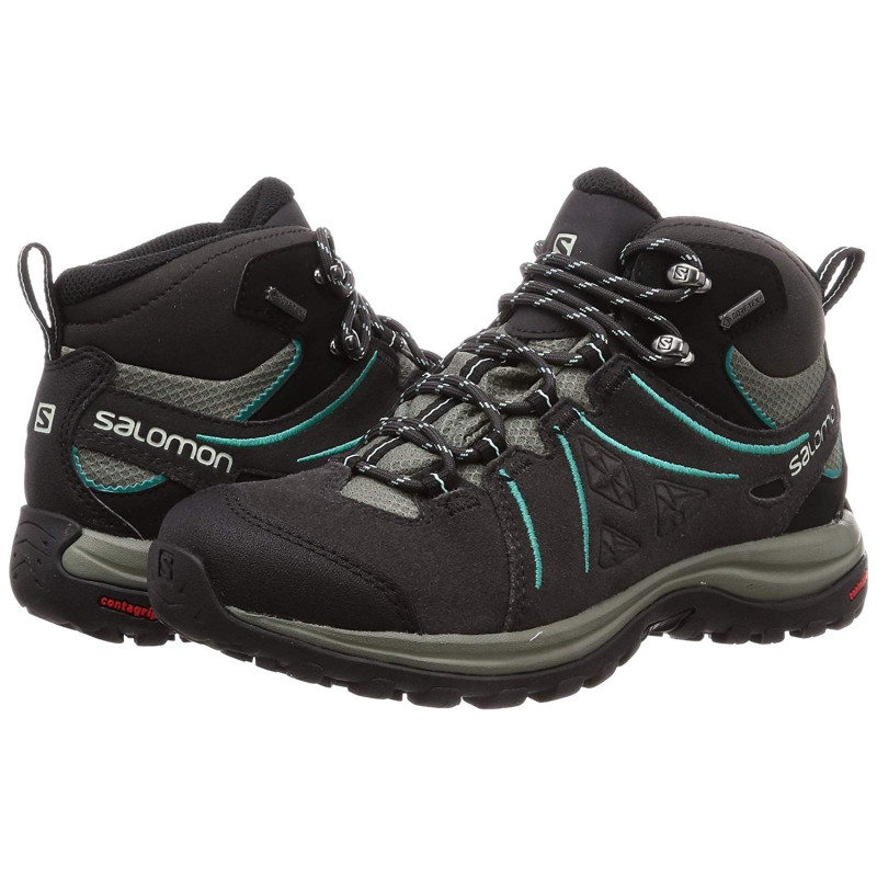 Botas Salomon Ellipse 2 Mid LTR GTX W Negro/Arena