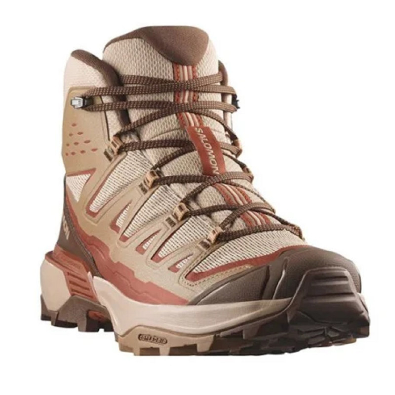 Botas Salomon X Ultra 360 Edge Mid GTX Beige/Marrón