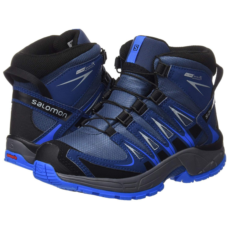 Botas Salomon XA PRO 3D MID CSWP K Marino/Azul/Negro