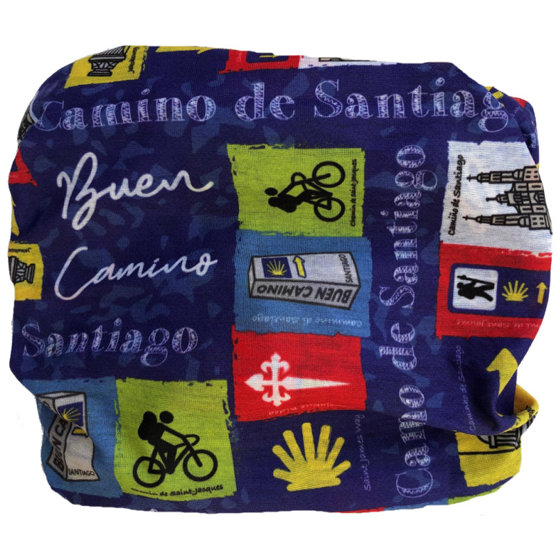 Braga cuello Buen Camino y símbolos Camino