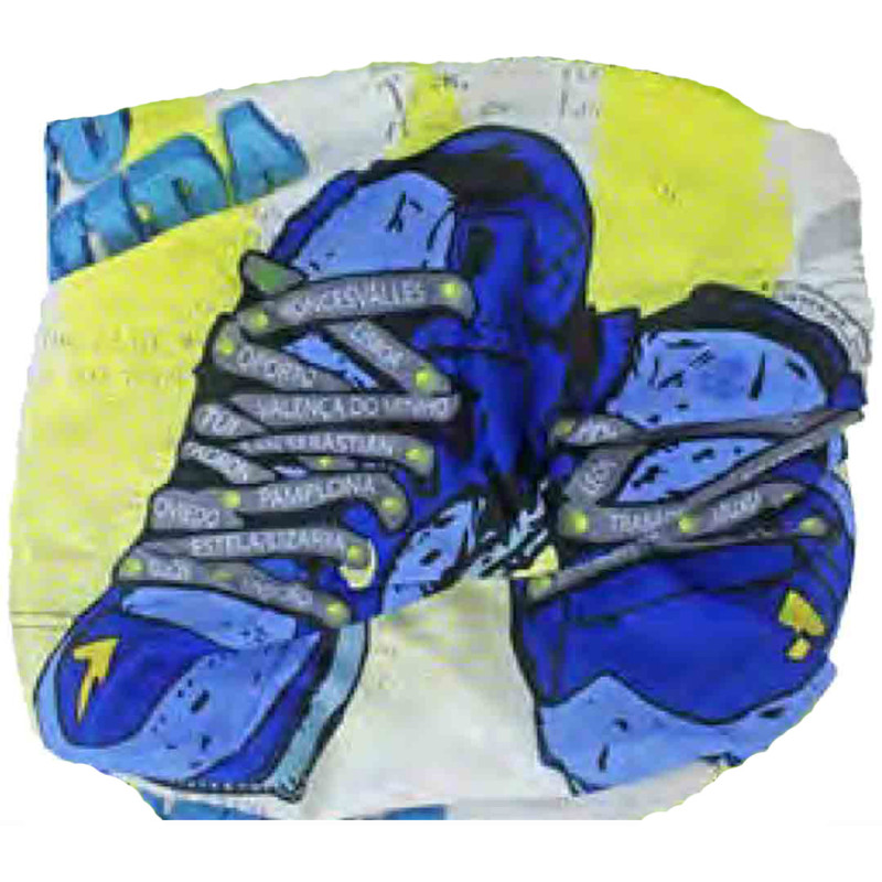 Braga cuello Zapatillas Camino de Santiago