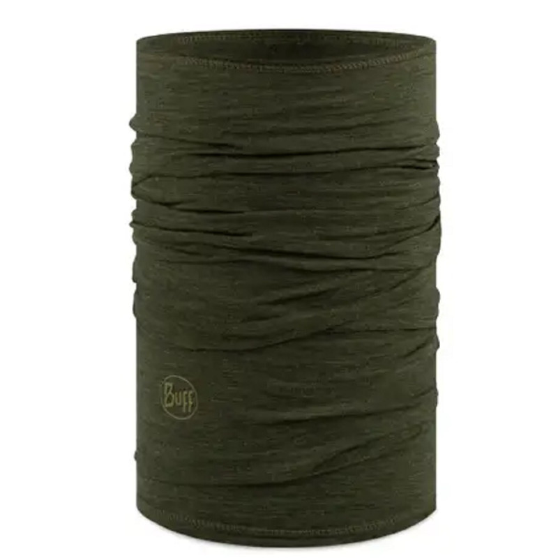 Braga de cuello Buff Merino Lightweight Solid Bark