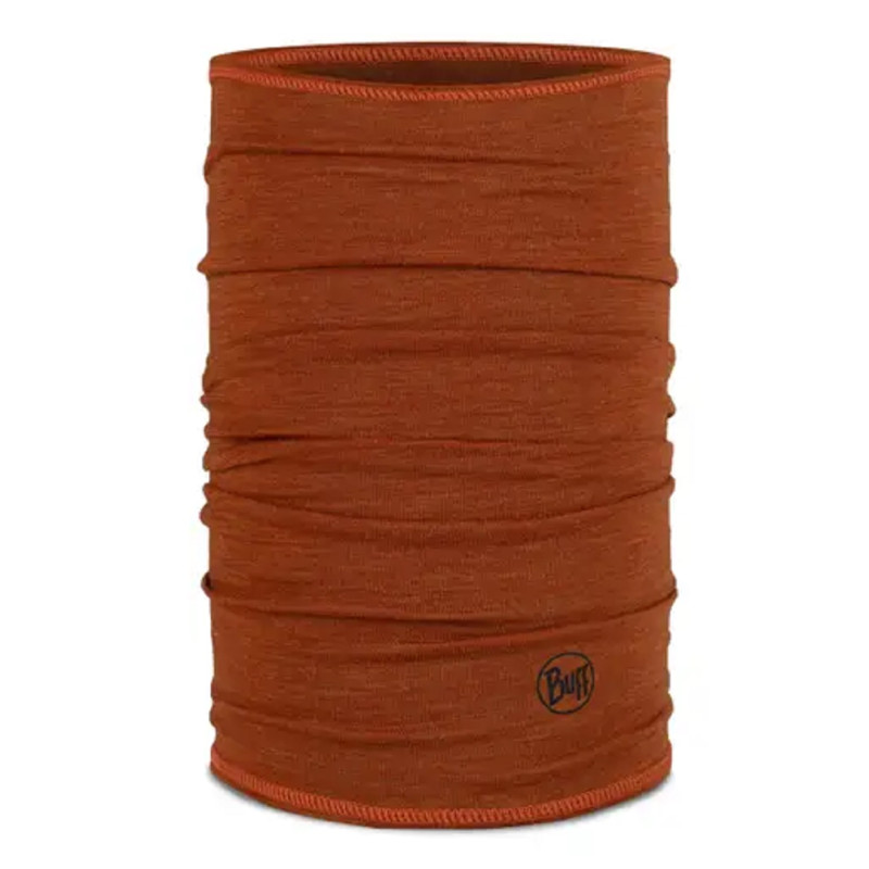 Braga de cuello Buff Merino Lightweight Solid Cinnamon