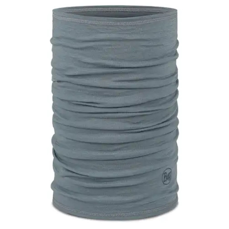 Braga de cuello Buff Merino Lightweight Solid Flint