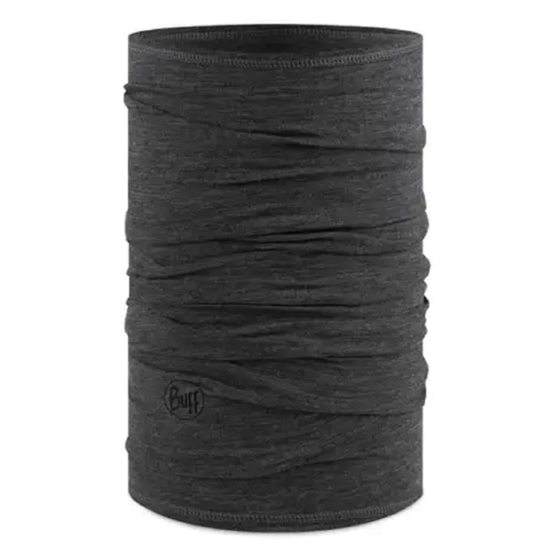 Braga de cuello Buff Merino Lightweight Solid Grey