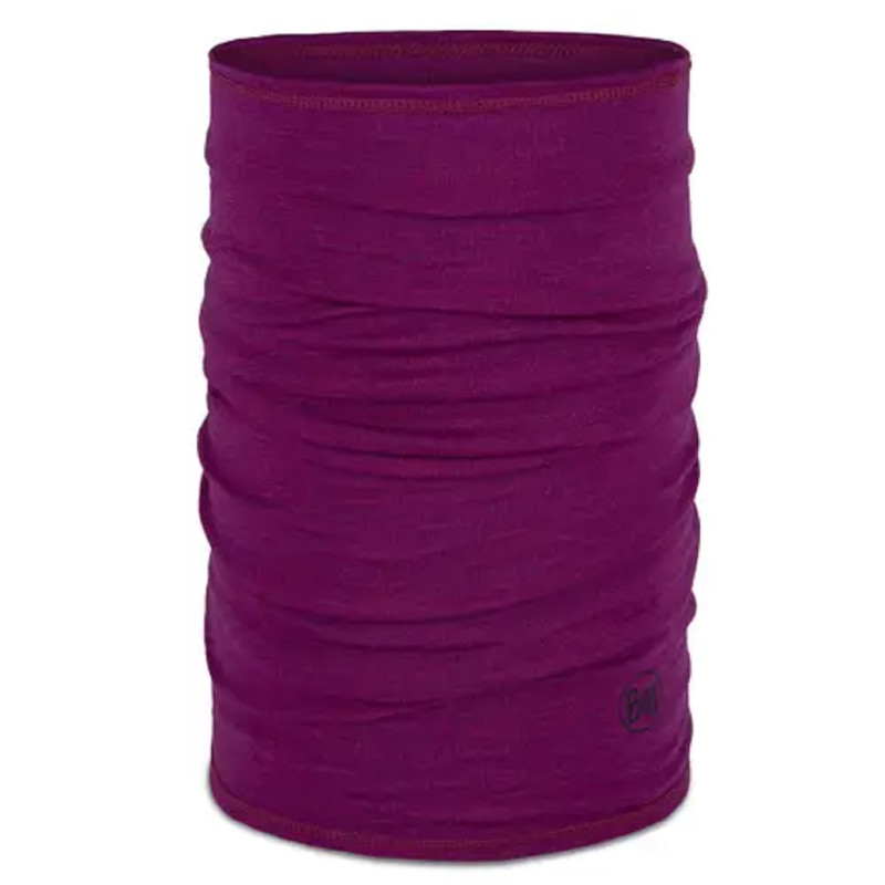 Braga de cuello Buff Merino Lightweight Solid Magenta