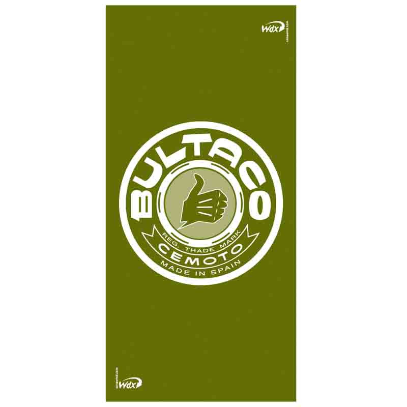 Braga Wind Bultaco Logo Green 1402