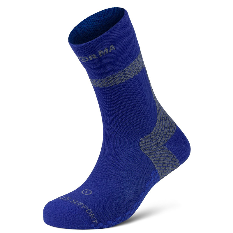 Calcetín Enforma Achilles Support Azul-Gris