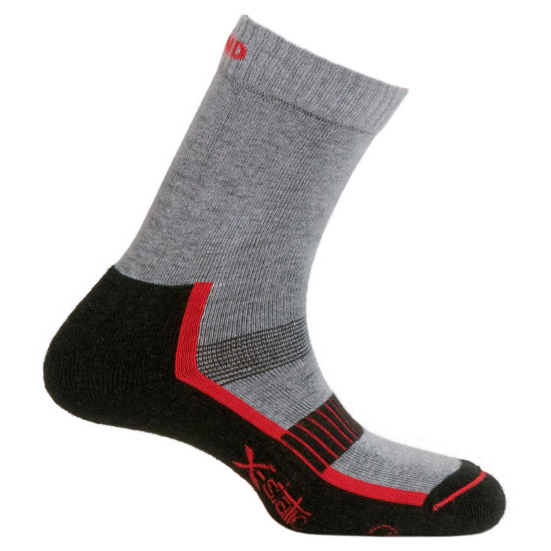 Calcetines Mund Andes Gris-Negro