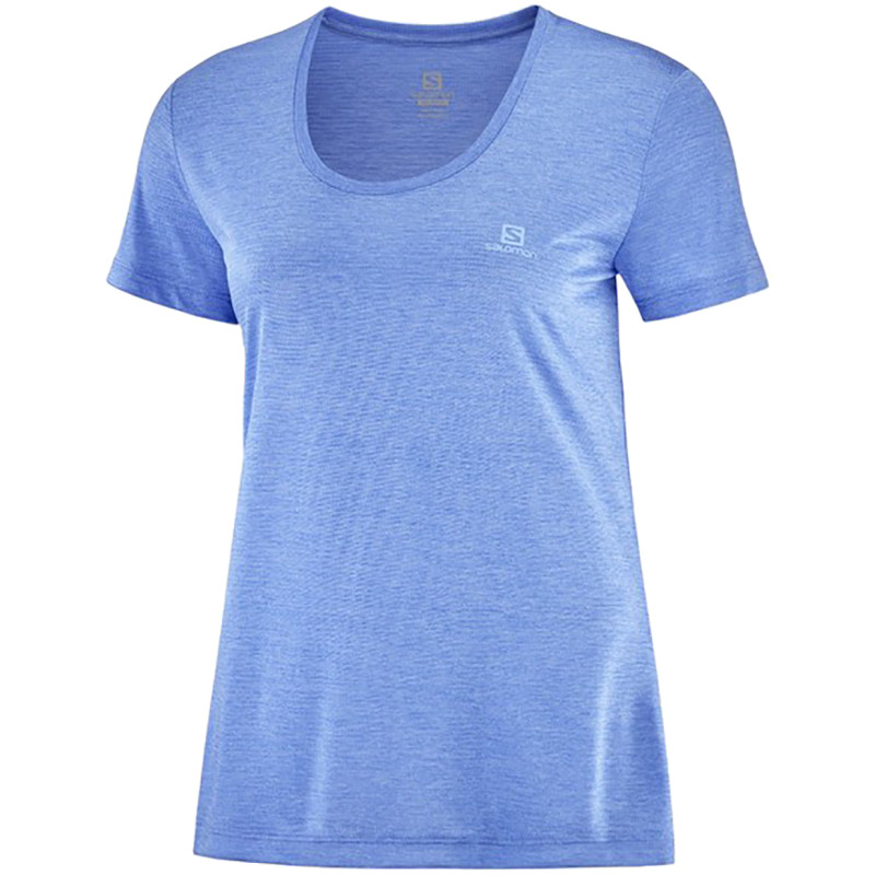 Camiseta Salomon Agile SS Tee W Azul