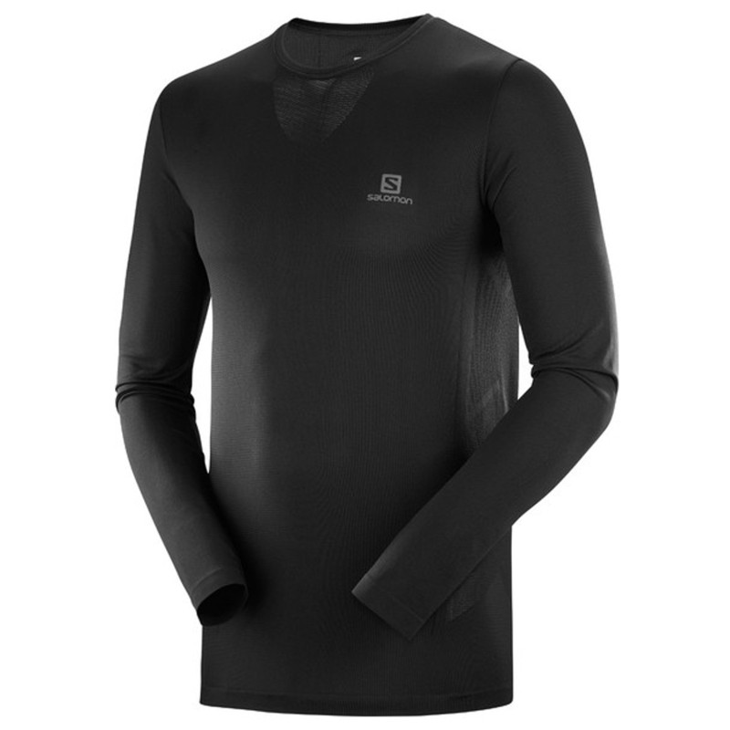 Camiseta Salomon Sense LS TEE Negro