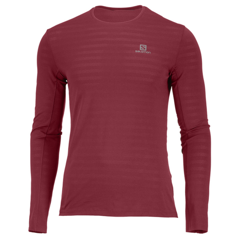 Camiseta Salomon XA LS Tee M Biking Red