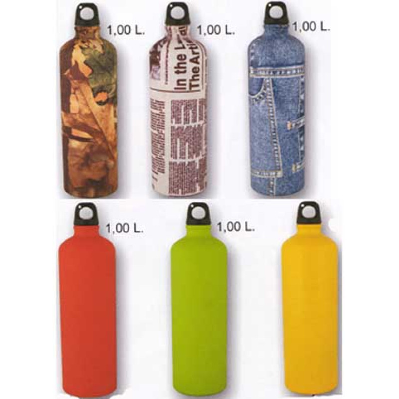 Cantimplora Aluminio Mate 1 Litro