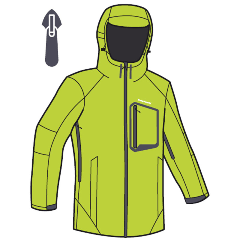Chaqueta INNER PLUS Trangoworld Perx 2B2