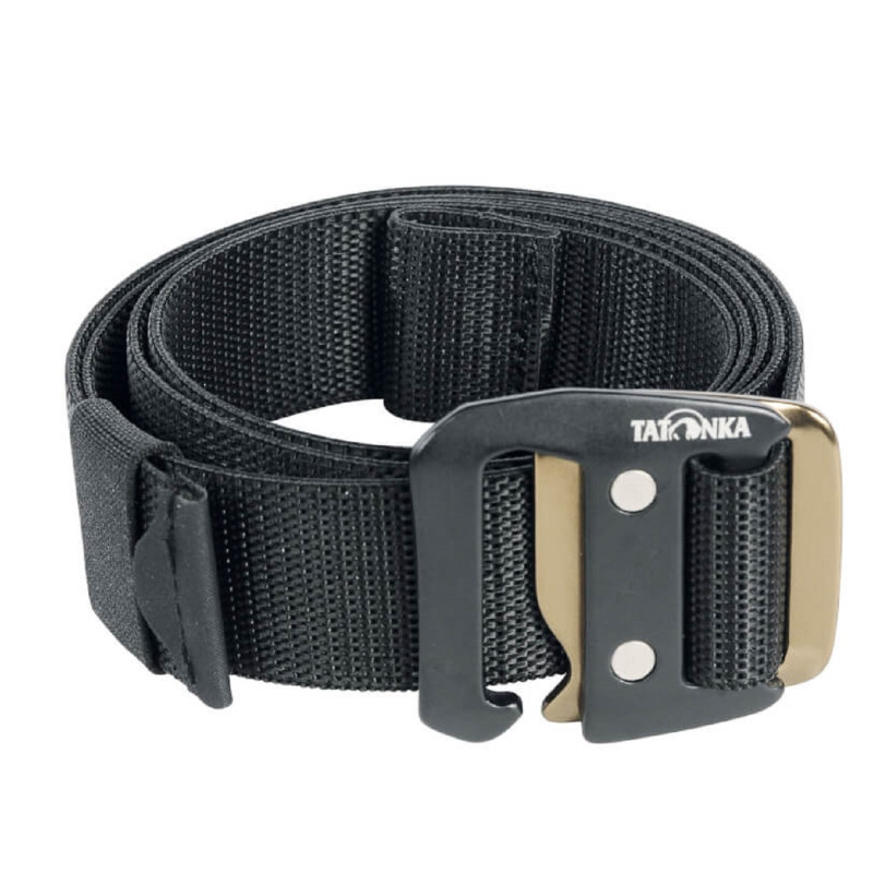 Cinturón Tatonka Stretch Belt 38 mm Negro
