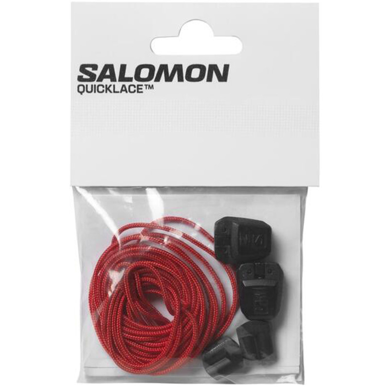 Cordones de repuesto Salomon Quicklace Rojo