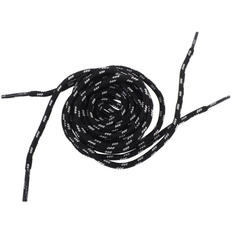 Cordones Elementerre Twist Negro-Blanco