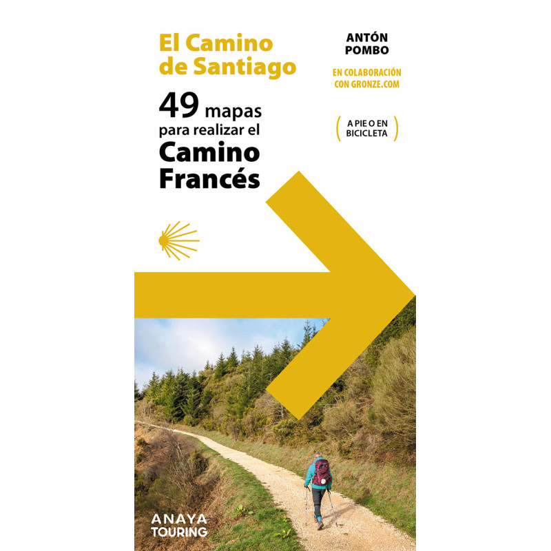 El Camino de Santiago - 49 mapas para realizar el camino francés.
