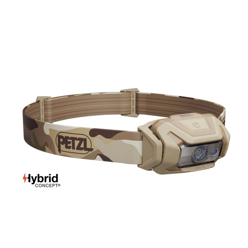 Frontal Petzl Aria 1 RGB 475 Lumens Beige-Marrón