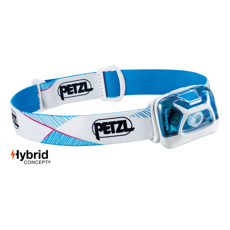 Frontal Petzl Tikka 300 Lumens Azul-Blanco