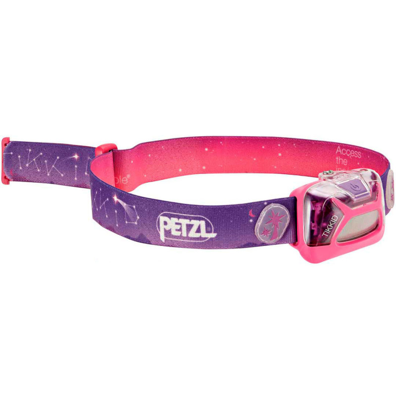 Frontal Petzl Tikkid Rosa fucsia