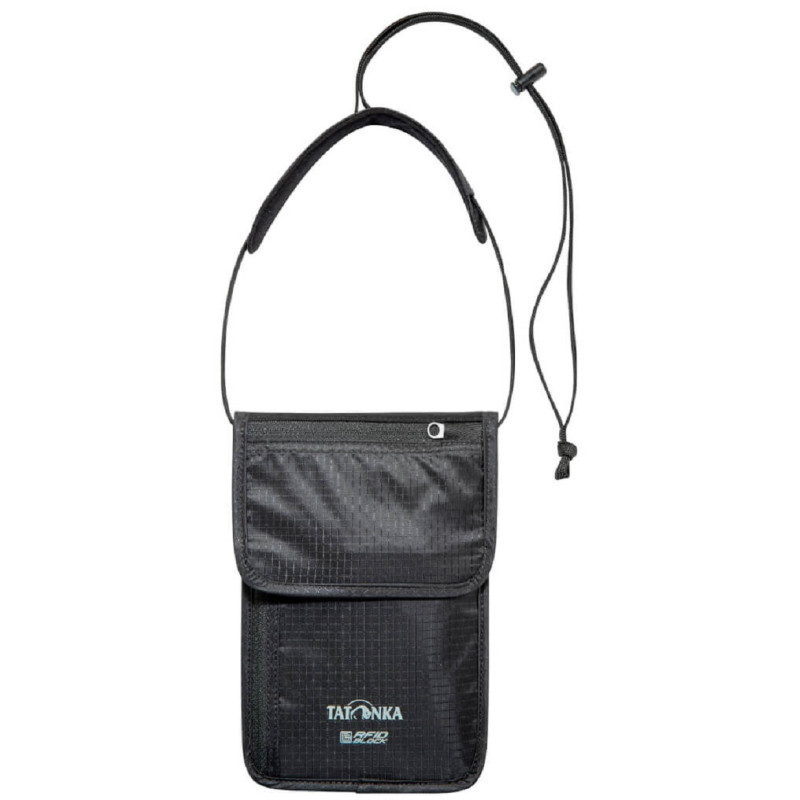 Funda Para Cuello Tatonka Skin Neck Pouch RFID Block Negro