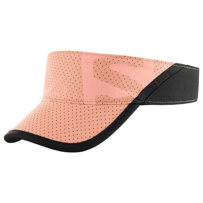 Visera Salomon XA Visor Blanco/Negro Coral