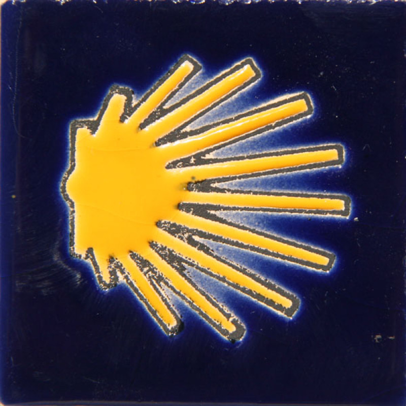 Imán cerámica estrella 5x5 cm